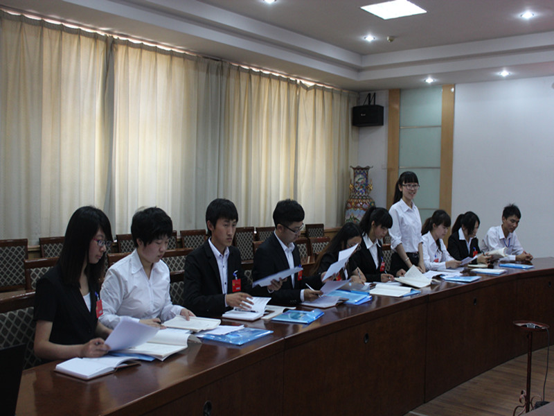 我校社团联合会第一次代表大会之各代表团团长会议成功召开
