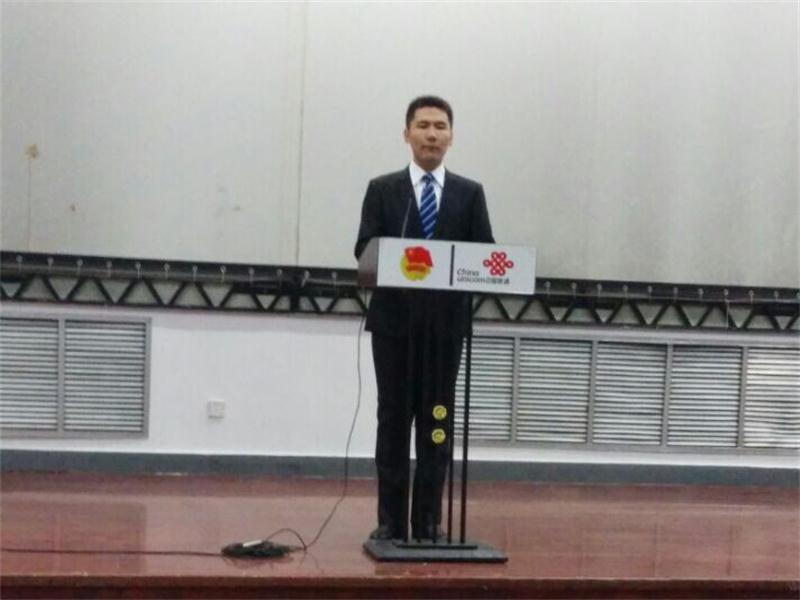 我校学生会主席团换届选举竞岗答辩2
