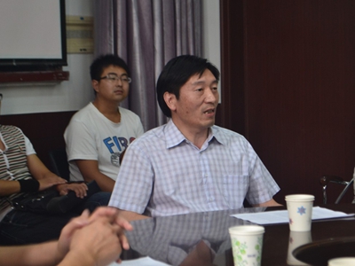 2013年9月16日生命科学学院召开2013级研究生师生见面会3