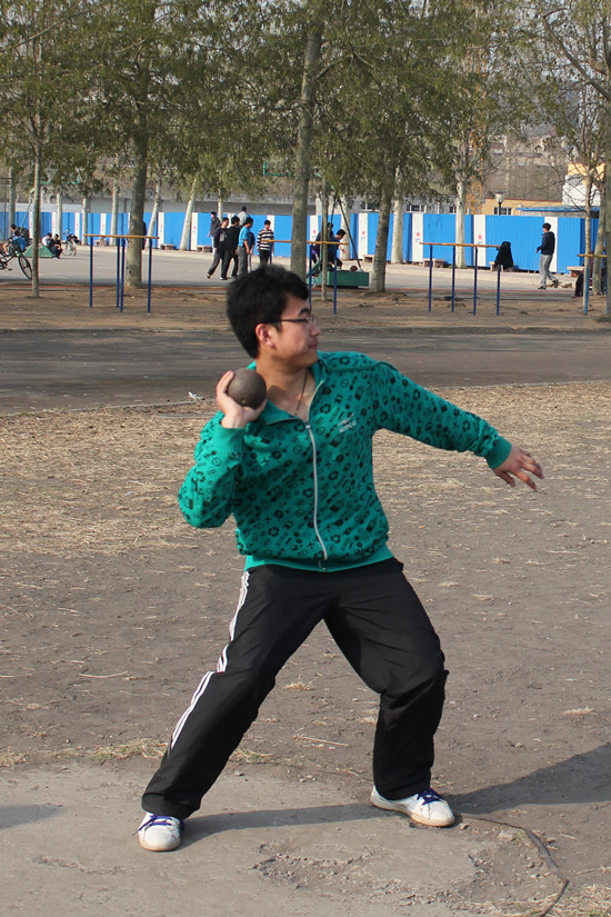 3.29 文学院火热春训迎战校运会03